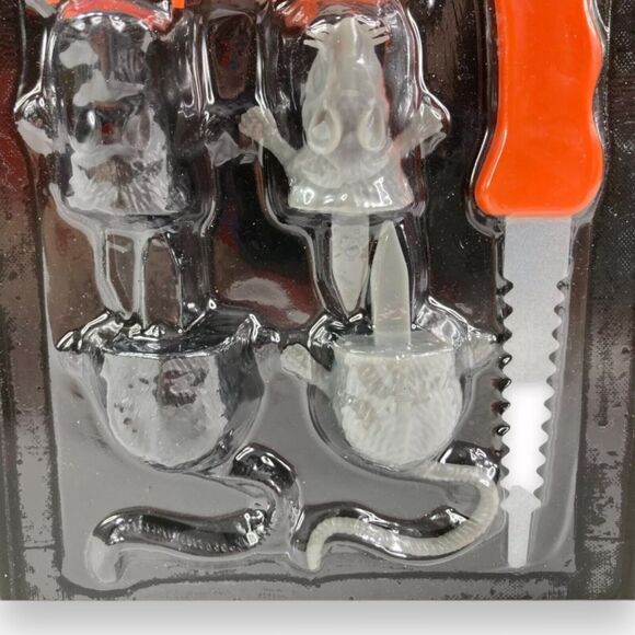 23-PACK LOT Push-In Mouse Mice Pumpkin Decorating Sets Jack-O-Lantern Halloween - Picture 7 of 14